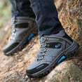 thumbnail image 5 of YOURDIARY Mens Hiking Boots Water Resistant Anti-Slip Outdoor Trekking Camping Shoes with Ankle Support, 5 of 7