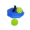 thumbnail image 2 of Baohd Pickleball Trainer Improve Speed Player for Solo Green Elastic with Rope Ball Training Green 21x14x6cm, 2 of 6