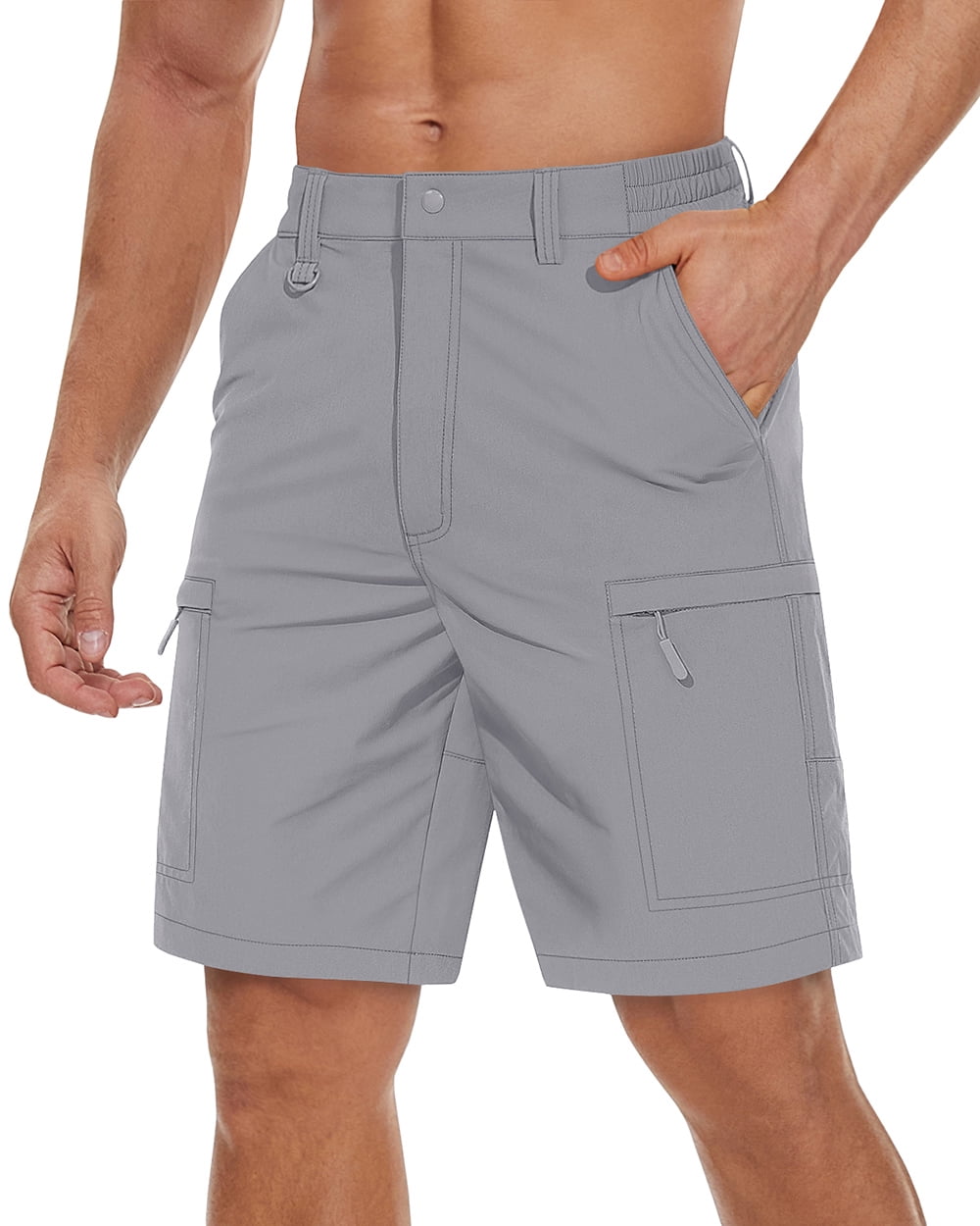 TACVASEN Men's Hiking Shorts Quick Dry Lightweight Shorts Men Casual