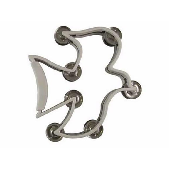 White Dove Tambourine, 11 X 10