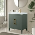 thumbnail image 2 of Vanity Art 30” Single Sink Bathroom Vanity Cabinet with Ceramic Countertop, 2 of 11