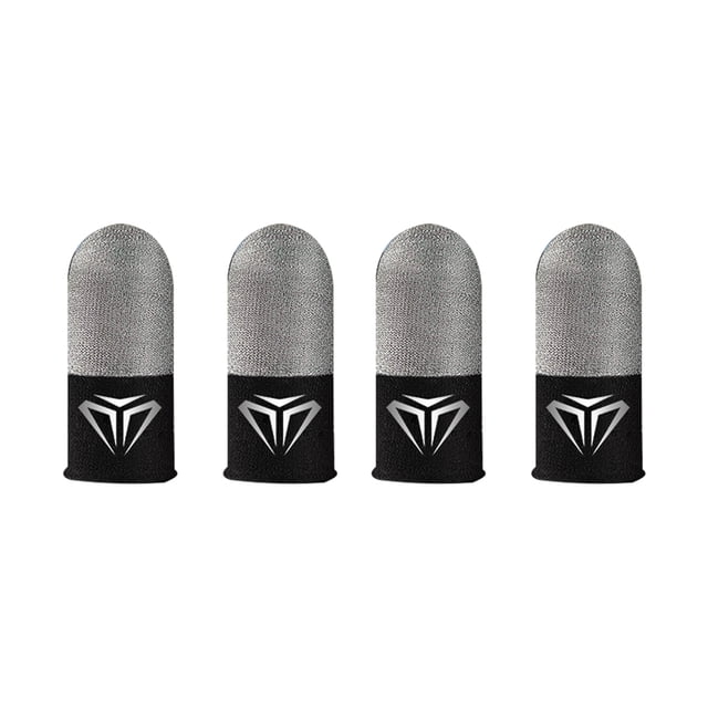 Inteprter Funda para los dedos Gran contacto Conexión de doble vía Base antideslizante Juego Manos auxiliares Mangas Protector de manos 4 pares Type3 NO3