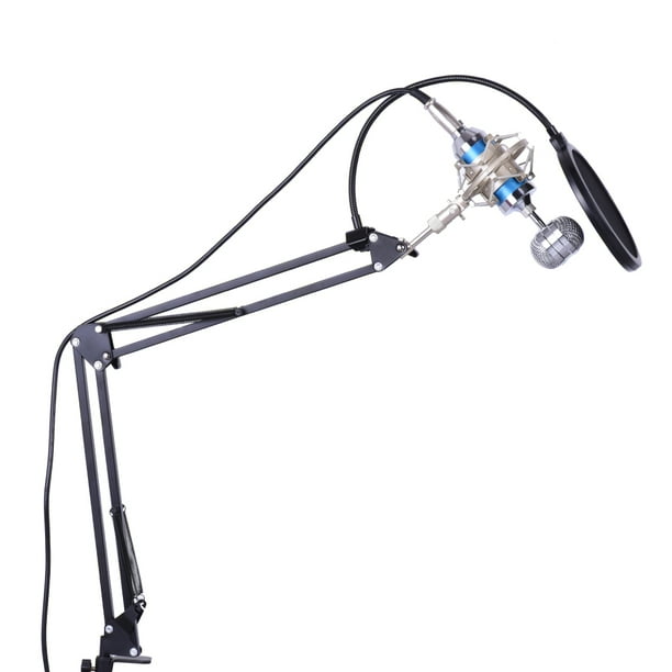 Professional Studio Broadcasting Recording Condenser Microphone Mic Kit