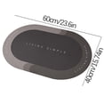 thumbnail image 5 of Vikakiooze Front Door Mat Welcome Mats, Super Absorbent Floor Mat,Bathroom Absorbent And Quick-Drying Carpet Floor Mats, Door Bathroom Non-Slip Floor Mats 40X60Cm, 5 of 5