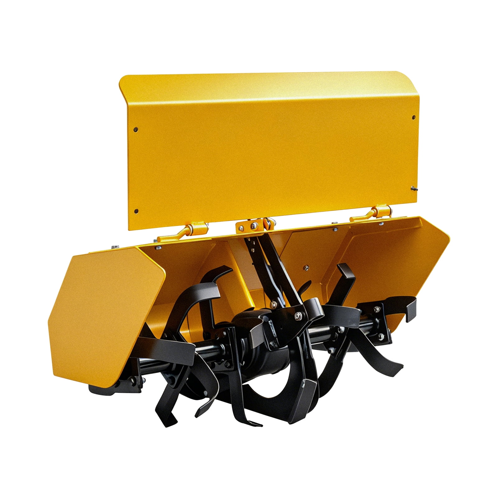 MMS 26''  Rear Tine Tiller Cultivator, 13.5HP 420CC Tractor Rototiller Dual Direction Full Gear Transmission Replaceable Module