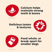 Milk Bone MaroSnacks Large Dog Treats with Real Bone Marrow, 40 ozs