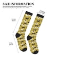 thumbnail image 2 of Lsque Horsemen In Horseraces Pattern Sport Compression Socks for Men & Women 15-20 mmHg Knee High Nurse Pregnant Running Medical and Travel Athletic, 2 of 6