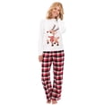 thumbnail image 2 of Conjunto de pijama OakFashion Christmas Family, pijama a juego con forma de alce, 2 of 7
