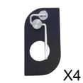 thumbnail image 1 of DYNWAVECA 4xArchery Rest Recurve Bow Hunting Shooting Black Left Hand, 1 of 10
