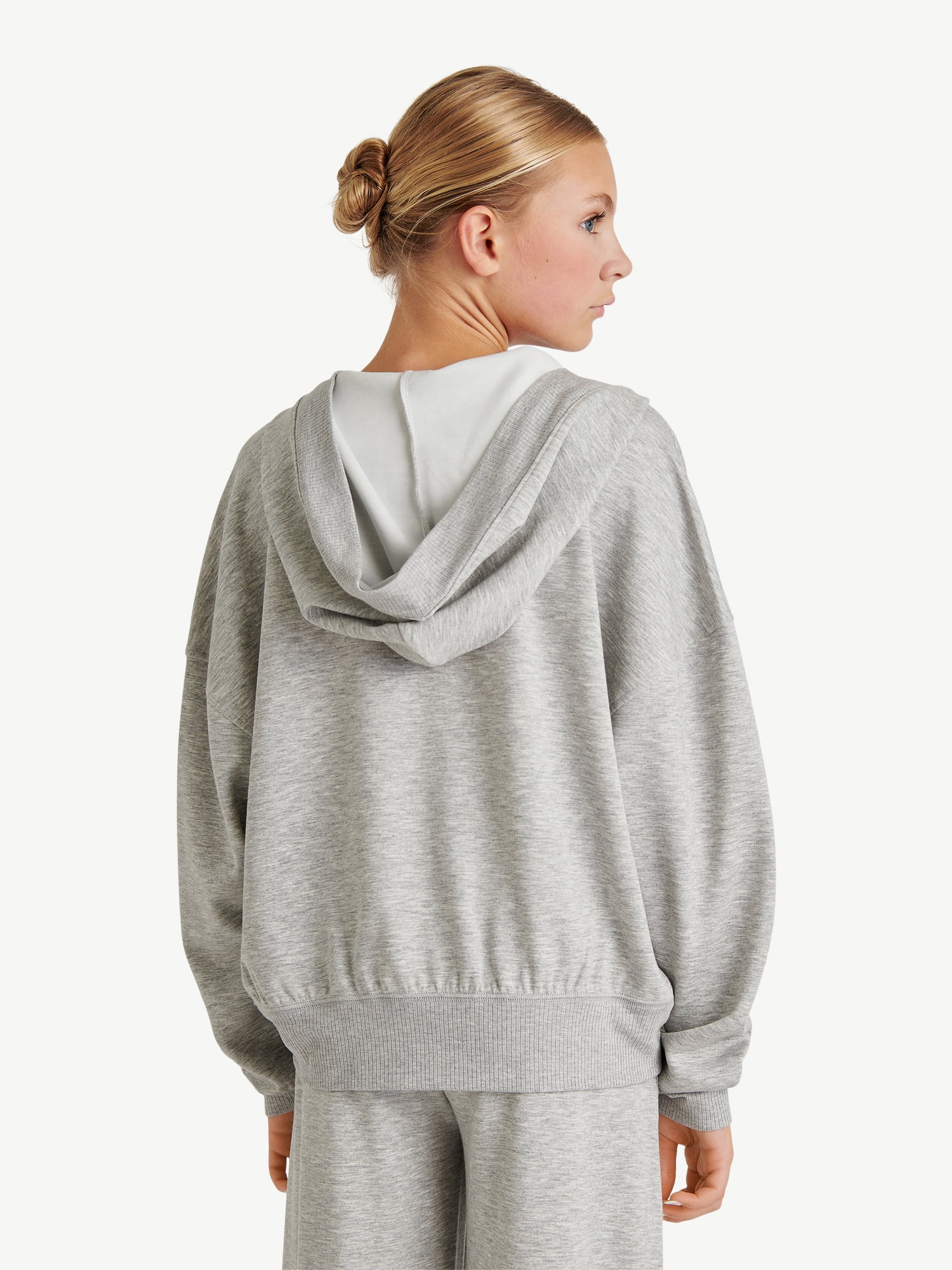 Justice Girls Rib Detail Hoodie, Sizes XS - XLP