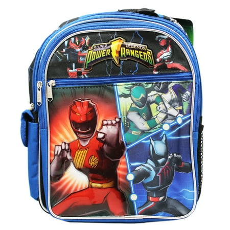 Letro Legend Bag - Power Rangers Super Legends Blue Colored Small Size Backpack (12in)