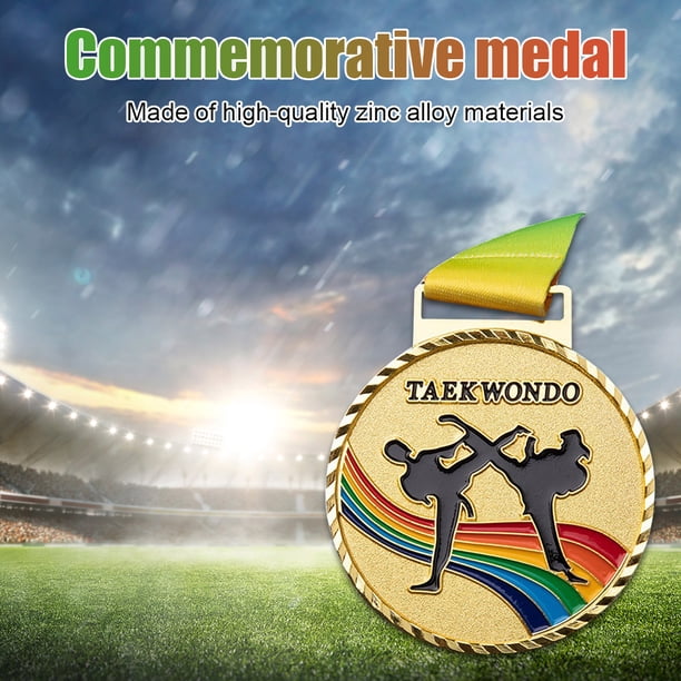 Juego deportivo Medallas Ganador Premio Hornear Pesca Taekwondo Medallas (Oro) Ndcxsfigh Nuevos Originales