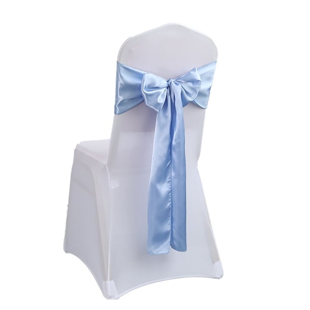 Juego de 10 Fajas de Satén Decorativas Vhermosa Lazo para Bodas Eventos Banquetes