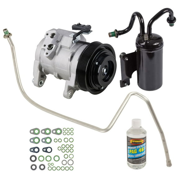 AC Compressor & A/C Repair Kit For Dodge Ram 5.7L Hemi V8 2003 2004 2005 2006 2007 2008 - BuyAutoParts