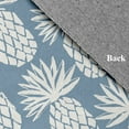 thumbnail image 2 of Simply Daisy 2' x 3' Pineapple Pattern Chenille Rug, Dusty Smoke, 2 of 4