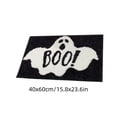 thumbnail image 3 of Gothic Rug Ghost "Boo!" Indoor Halloween Rug 15.8"x23.6", Plush Gothic Cute Fun Halloween Bathroom Rugs Non Slip Kitchen Mat, Halloween Throw Area Rugs for Front Door Indoor Doormat, 3 of 6