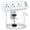 White, variant on Black 3 Outlet Desk Clamp Power Distribution Unit with 6.5 Ft Extension Cord