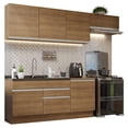 thumbnail image 1 of Cocina Integral 260cm Marrón Glamy Madesa 03, 1 of 5