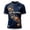 17# Navy, variant on Men's Halloween Shirts Pumpkin Spooky Ghost Print Short Sleeve Tops Lightweight Crewneck Muscle T-Shirt Fall Halloween Costumes,Gray,3XL