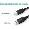thumbnail image 2 of Link Depot USB A to B Printer Cable 6'' 10'' 15'', 2 of 3