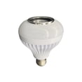thumbnail image 1 of LED Light Bulb Bluetooth Speaker with Remote Control and APP, White+Color Changing - Works with E26 Base Fixture - Perfect Lamp for Home, Party, Bedroom, Indoor Floodlight Bulb, 1 of 5