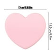 thumbnail image 2 of Darzheoy Valentine's Day Heart Placemats 2 Pack Heart Shaped Place Mats Waterproof Silicone Washable Valentine's Day Table Mat Kitchen Mats for Kitchen Dining Table, 2 of 6