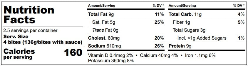 (2 pack) ONBOARD Yellowfin Tuna Bites in Creamy Brandy Sauce, 12 oz Pouch, Nuts and Soy Free, Contains: Egg, Fish (Tuna), Milk, Wheat