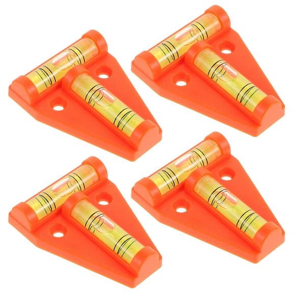MLINS 4pcs High Accuracy Bubbles Level Mini Measuring Tool Rv Bubbles Level Level Bubbles For Rv Machines Furniture Tripods Camera Equipment Measure
