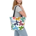 thumbnail image 2 of Disketp Colorful Butterflies for Women’s Casual Shoulder Tote Bag Cross-body Handbags for Shopping, Travel and Daily Use, 2 of 6