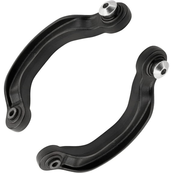 Detroit Axle - 2pc Rear Control Arms for 2015-2021 Ford Edge, 15-19 Mustang, 16-18 Lincoln MKX, 2019 Nautilus, 2 Upper Control Arms 2016 2017 2018 2019 2020 Replacement