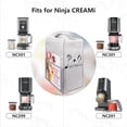 thumbnail image 5 of Kingshion Ice Cream Maker Cubierta antipolvo compatible con Ninja NC501 CREAMi Deluxe 11 en 1 máquina para hacer helados y golosinas congeladas para helados/Ninja NC301 CREAMi Ice Cream Maker - Gris c, 5 of 5