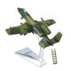 thumbnail image 4 of Estatua de avión a escala 1/72, figura de colección artesanal, multifuncional, con base. Verde, 4 of 9