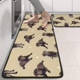 thumbnail image 2 of Kitchen Rugs Sets Of 2,Cute Labrador Anti Fatigue Kitchen Mat Rugs Non Slip Washable,Decorative Kitchen Floor Mats for Kitchen,Sink,Laundry,17"x47"+17"x47", 2 of 5