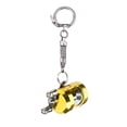 thumbnail image 1 of Creative Miniature Trolling Reel Drum Wheel Shape Key Chain Pendant Angler Gift, 1 of 8