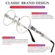 thumbnail image 5 of Gafas de Sol AIEYEZO Redondas Steampunk Metal Plateado/Transparente, 5 of 7