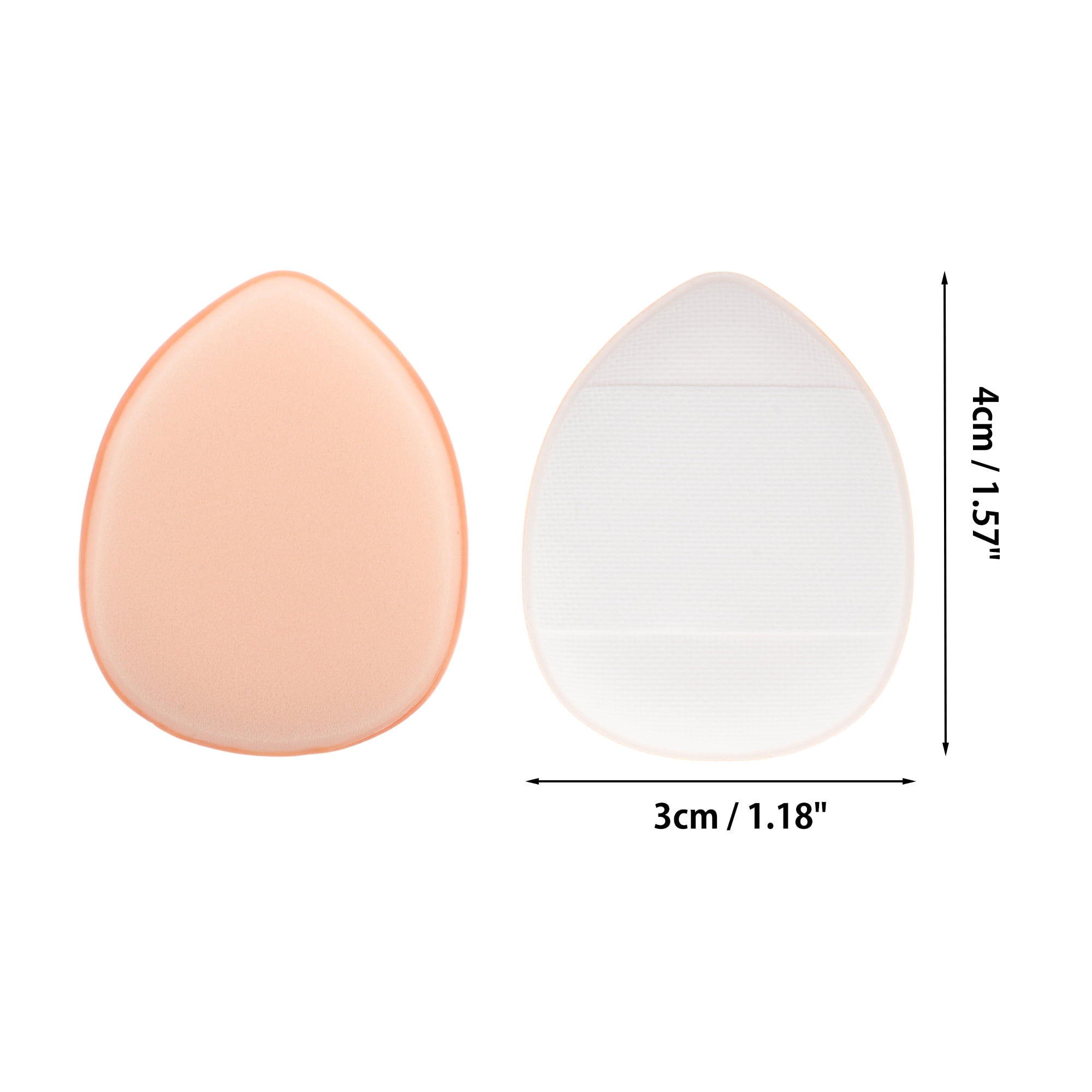 Unique Bargains 1 Pc Reusable Mini Face Makeup Sponge White