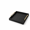 Black-20" x 20" x 3", variant on Blue 20" x 20" x 3" Large Square Decorative Serving Tray with Handles for Ottoman and Coffee Table