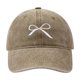 thumbnail image 1 of Gorra de béisbol para mujer, ajustable, clásica, baja, estampada, sin estructura, lisa, de poliéster., 1 of 3