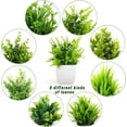 thumbnail image 2 of Fake Plants Mini Potted Artificial Plants, 8 Pack Artificial Eucalyptus Plants Small Houseplants Greenery in Black Round Pot, Small Faux Plants Decor for Home Bathroom Office Farmhouse Desk Shelf, 2 of 5
