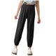 thumbnail image 1 of Odeerbi 3-15 Años Niñas Hielo Seda Pantalones Deportivos Verano Entrenamiento Atlético Deportes Jogger Pantalones Color Sólido Casual Cómodo Joggers, 1 of 5