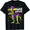 Black-08, variant on Men’s Carnival T-Shirt – Fun Mardi Gras Party Wear
