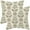 Sage Green, variant on Vintage Floral Pillow Covers 18 x 18 Inch Set of 2 Retro Boho Brown Flower Decor Throw Pillows Rustic Indoor Outdoor Farmhouse Linen Decorative Pillowcases for Couch Bed Sofa