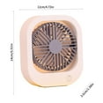 thumbnail image 3 of Clearance Under $5!Yyuenw Neck Fans That Blow Cold Air USB Desktop Fan Rechargeable Convenient Mini Small Folding Circulating Student Dormitory High Wind Power Fan Portable Fan, 3 of 5