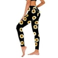 thumbnail image 1 of Leggings Décontractés à Imprimé Floral pour Femmes Pantalons de Course Extensibles Confortables, 1 of 3