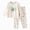 H110-Light Green, variant on NOLDARES 2 Piece Girl Boys Pajamas Kids Long Sleeve Top and Pants Pajamas Pjs Fall Winter Sleepwear Set for Toddler Little Girl Boys(H110-Light Green)