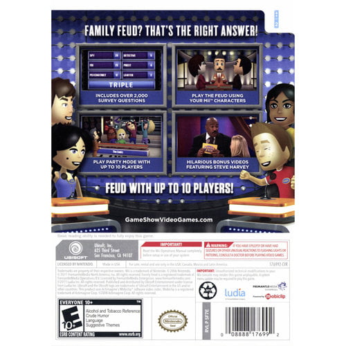 Family Feud 12 Edition Wii Walmart Com Walmart Com