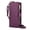 Deep Purple, variant on Dteck Crossbody Wallet Case for iPhone 17 Pro Max, Soft PU Leather Case with RFID Blocking Card Holder, Wristlet & Shoulder Strap, Zipper Purse for Women Men,Black