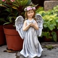 thumbnail image 1 of Estatua de Ángel de resina Cola estatuas de niña ángel, 1 of 5