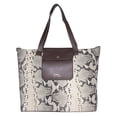 thumbnail image 1 of Cavalli Class Medium Nylon Tote In Python, 1 of 4