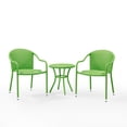 thumbnail image 3 of Crosley Palm Harbor Outdoor Wicker Cafe Seating Set, 3-Piece, 3 of 5